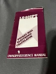 Vintage Kovac Pocket Mini Calculator Le-802pt Manual Only. Fixed Price $21.25.