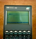 Hp Hewlett Packard 48gx 128k Graphing Calculator With Case And Manuals. Fixed Price $185.00.