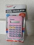 Rare Nos Vintage 1980s Pentapco Pink Pocket Calculator Battery Powered New Box. Fixed Price $12.00.