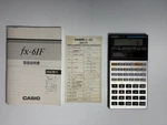 Casio Fx-61f Electric Formula A27 Vintage Calculator W/instruction Manual Data. Fixed Price $123.89.