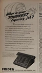 Friden Adding Machine Magazine Ad Vtg Calculator Picture Original Wall Art. Fixed Price $5.99.