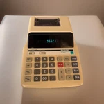 Vintage Working Sharp El-1601 H Electronic Printing Calculator 10 Digital. Fixed Price $20.00.