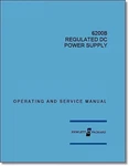 Hp 6200b Operating & Service Manual: W/11"x17" Foldouts Protective Covers. Fixed Price $24.00.