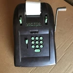 Vintage Victor 1940 10 Key Bakelite Calculator. Nice Calculator. Fixed Price $49.99.