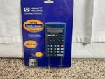 Vtg Hewlett Packard Hp 6s Scientific Calculator New Sealed Metallic Blue 1999. Fixed Price $35.00.