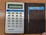 Vintage Sharp Elsi Mate El-827 Calculator With Instructions Music Case Works. Fixed Price $14.99.
