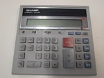Sharp Compet Os-2130 Vintage Solar Desktop Calculator Gray Retro Display. Fixed Price $29.95.