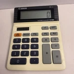 Canon Ls-83h Electronic Desktop Calculator Solar Battery Office Calculator-works. Fixed Price $14.99.