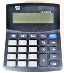 Pen + Gear 12 Digit Mini Desktop Calculator W/ Large Display Tested, Works. Fixed Price $4.99.