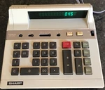 Vintage Working Sharp Compet Cs-2115. 10 Digit Display Desktop Calculator. Fixed Price $22.00.