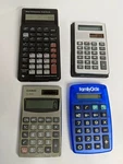 Texas Instruments Baii Plus Casio Sl300v Unisonic Lc374 Family Circle Calculator. Fixed Price $21.00.