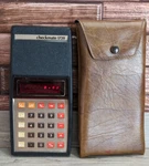 Checkmate 1720a Litronix Inc Financial Calculator W/ Red Led & Faux Leather Case. Fixed Price $24.98.