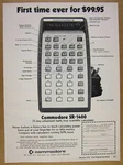 1975 Commodore Sr-1400 Scientific Calculator Photo Vintage Print Ad. Fixed Price $8.29.