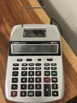 Canon P27-dh Desktop Printing Calculator Adding Machine - Silver W/ Ac Adapter. Fixed Price $18.99.