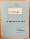 Hp 06285-90001 1966 Mpb-5 Series Model 6285a Dc Power Supply Service Manual.. Fixed Price $39.99.