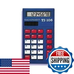 Texas Instruments Ti-108 Solar Power Calculator Teacher S Kit Set Of 10. Fixed Price $95.89.
