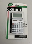 New Nos Vintage Canon Ts-84h Large Display Solar And Battery 8 Digit Calculator. Fixed Price $38.47.