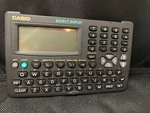 Vtg Casio Digital Diary Sf-3905abu-s Backlit Display/ No Front Cover, As Is. Fixed Price $25.00.