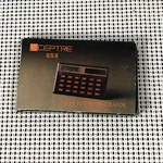 Vintage Red Sceptre Solaris Ss-iii Solar Power Calculator W Box And Case Tested. Fixed Price $19.75.