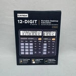 Catiga 12-digit Desktop Calculator (2 Pack) 4.5" Lcd Display, Solar And Battery. Fixed Price $14.99.