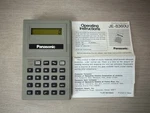 Panasonic Electronic Calculator Je-8360u W/ Original Manual - Tested & Working. Fixed Price $13.98.