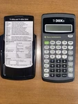 Texas Instruments Ti-30xa Pocket Solar Scientific Calculator In Case. Fixed Price $29.99.
