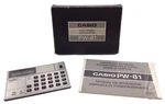 Vintage Casio Electronic Slim Pocket Mini Calculator Pw-81 W/ Instructions. Fixed Price $14.95.
