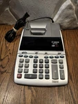 Canon Mp18d Desktop Electronic Printing Calculator Adding Machine Works Tested. Fixed Price $22.99.