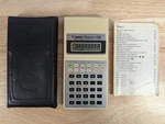 Tested Vintage Canon Palmtronic F-56 Calculator - Manual & Case. Fixed Price $39.99.