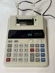 Vintage Casio Desktop Printing Calculator Hr-100t W/ Power Ac Adaptor Tested. Fixed Price $14.99.