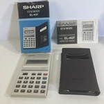 Sharp Elsi Mate El-407 Calculator, No Batteries, Excellent Condition Otherwise. Fixed Price $8.72.