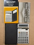 Sharp El-506s Vintage Scientific Calculator In Box W/manual Working Well. Fixed Price $28.00.