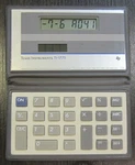 Texas Instruments Ti-1775 Solar Powered Calculator, Vinyl Case. Fixed Price $7.44.