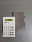 Sanyo Vintage Calculator Model Cx 8179l Credit Card Pocket Size W/case. Fixed Price $9.95.