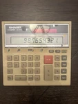 Sharp Compet Qs-2125 12-digit Desktop Financial Twin Power Calculator Solar. Fixed Price $20.99.
