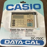 Casio Dc-750c Vintage Calculator Data-cal Automatic Data Sort System. Fixed Price $75.00.