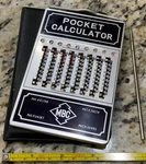 Pocket Calculator Mbc Black Case & Stylus - Vintage Made In Japan. Fixed Price $26.95.