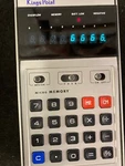 1970's Kings Point Model 8412 Green Led Electronic Calculator. Fixed Price $49.99.