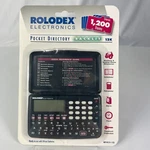 Rolodex Electronic Pocket Organizer (rf411-12) 1200 Backlit Planner Directory. Fixed Price $19.95.