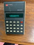 Vintage Sharp Elsi Mate El-201s Green Led Works. Fixed Price $7.99.