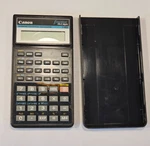 Canon F-603 Pocket Scientific Statistical Calculator - 90s Era Works Vintage Euc. Fixed Price $17.99.