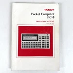 Tandy Pocket Computer Pc-8 Operation Manual 1986 26-3655. Fixed Price $21.99.