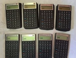 Lot Of 8 Hp 10bii+ Financial Calculators Business Finance Some Cases. Fixed Price $99.49.