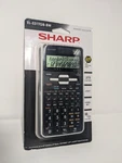New Sharp El-531tgb-bw 12 Digit Scientific Calculator Black & White Free S&h. Fixed Price $14.99.
