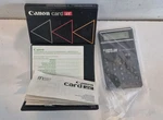 Canon Card Lc-62 Black Handheld Electronic Vintage Calculator 1980 S Nos. Fixed Price $14.97.