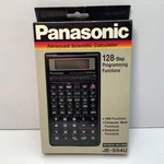 Panasonic Je-554u Advanced Scientific Calculator 128-step Programming - New Mint. Fixed Price $64.99.