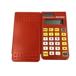 Vintage Texas Instruments Solar Calculator Mathmate W/ Red Cover Classroom Ti-7. Fixed Price $14.91.