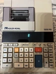 Ta Adler-royal 1200 Pd Vintage Adding Machine. Works Well!. Fixed Price $26.00.