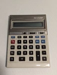 Sharp Compet Qs-2111 Electronic Calculator - Once Owned By Swift & Company. Fixed Price $26.62.