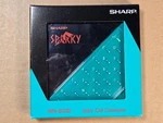 Sharp Sparky Wm-30 Vintage Rare Calculator Black & Aqua - New Nos Working. Fixed Price $28.00.